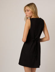 Black Rosie Mini Shift Dress