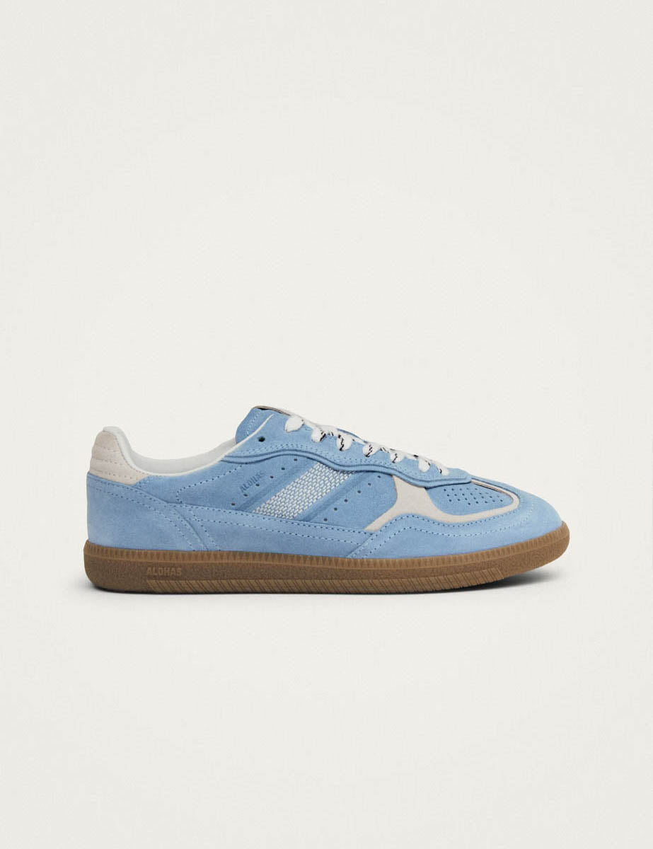 Alohas Cornflower Blue Leather Sneakers