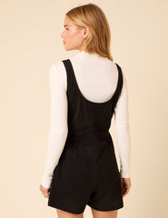 Black Cord Playsuit