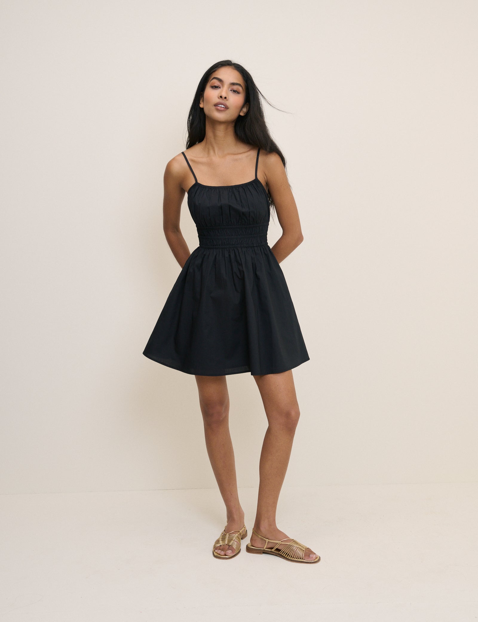 Black Jocelyn Mini Dress