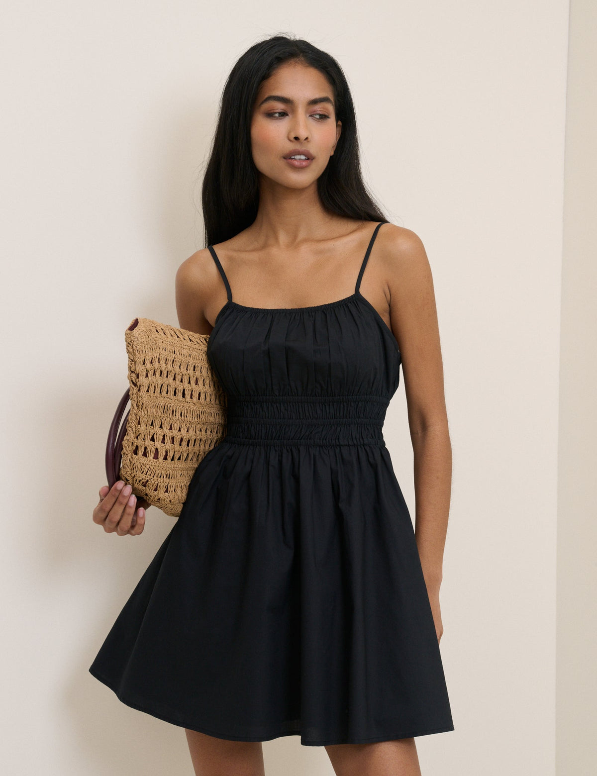 Black Jocelyn Mini Dress