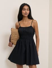 Black Jocelyn Mini Dress