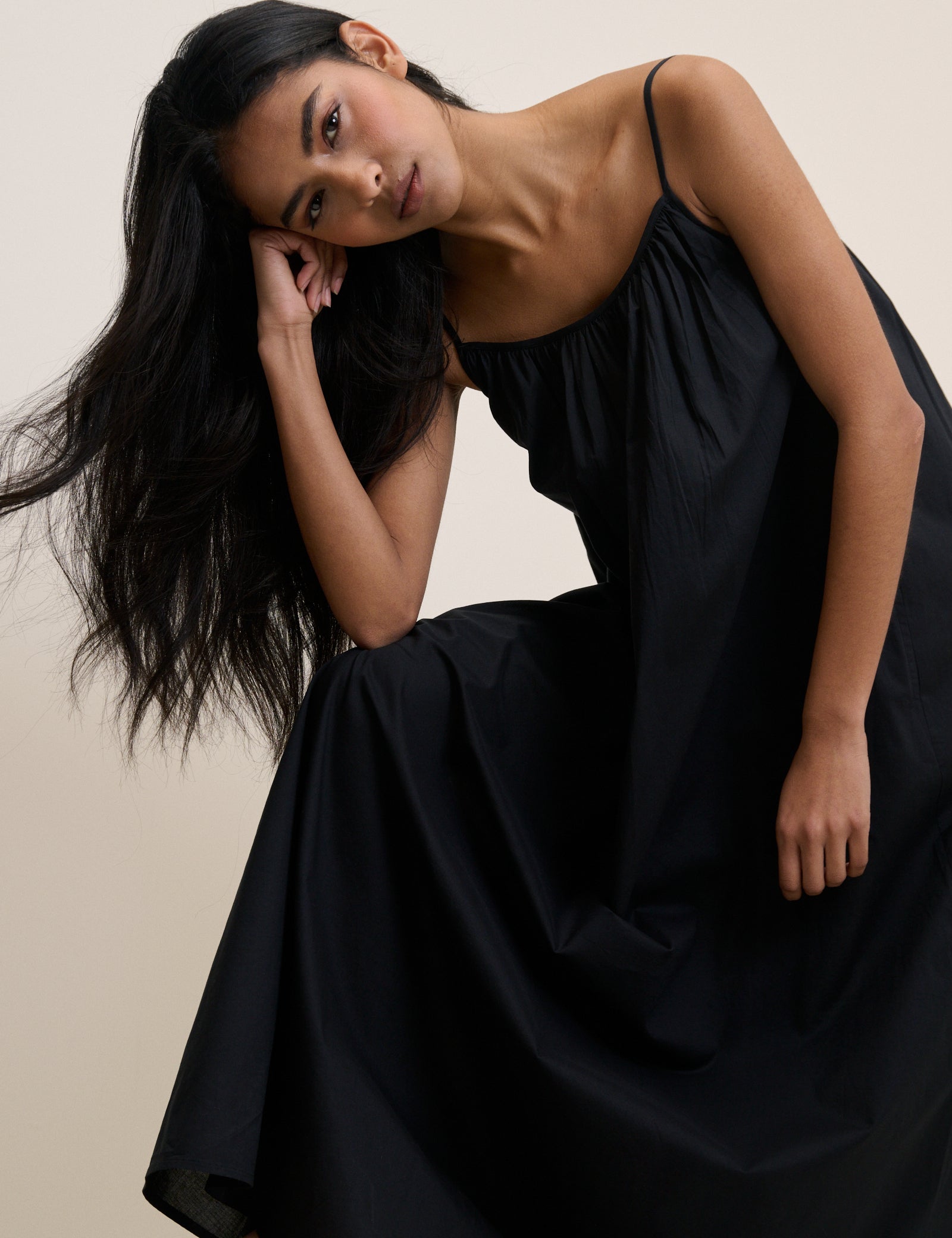 Black Cynthia Maxi Dress