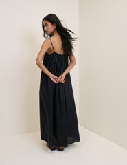 Black Cynthia Maxi Dress