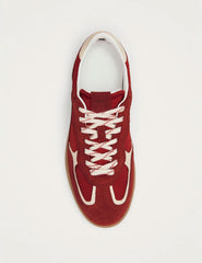 Alohas Rife Sheen Red Leather Sneakers